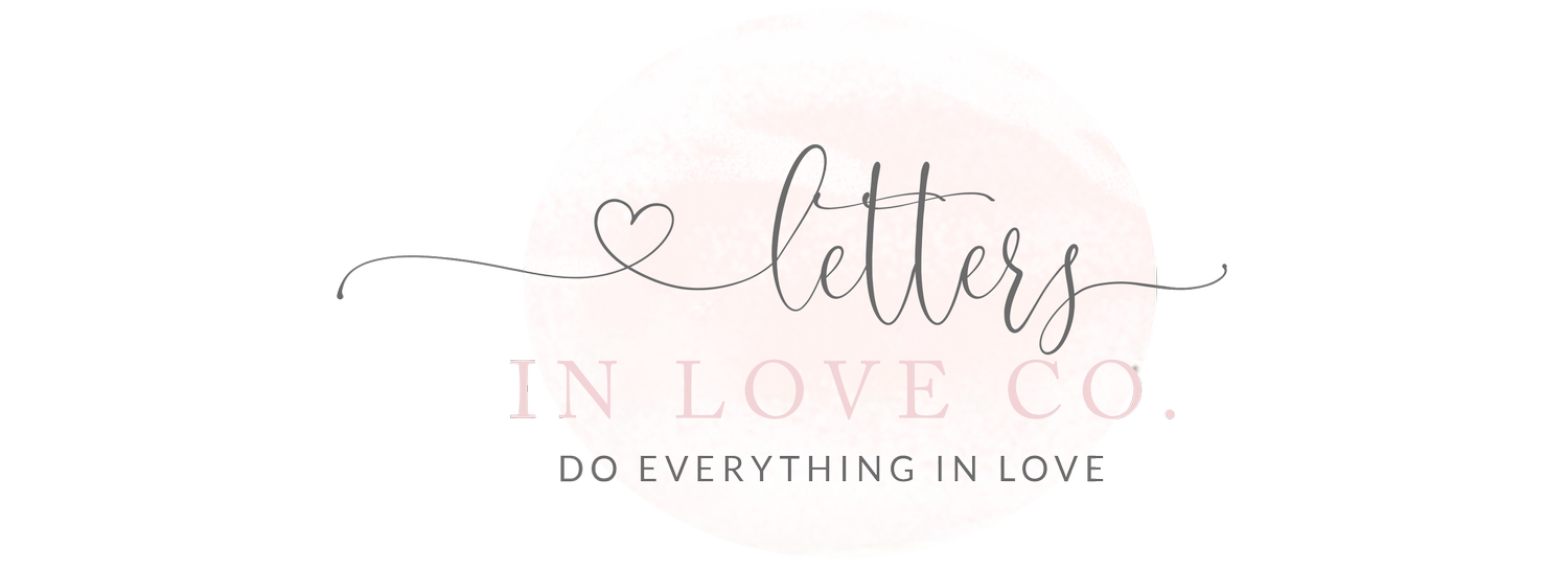 Letters in Love | Calligraphy &amp; Designs
