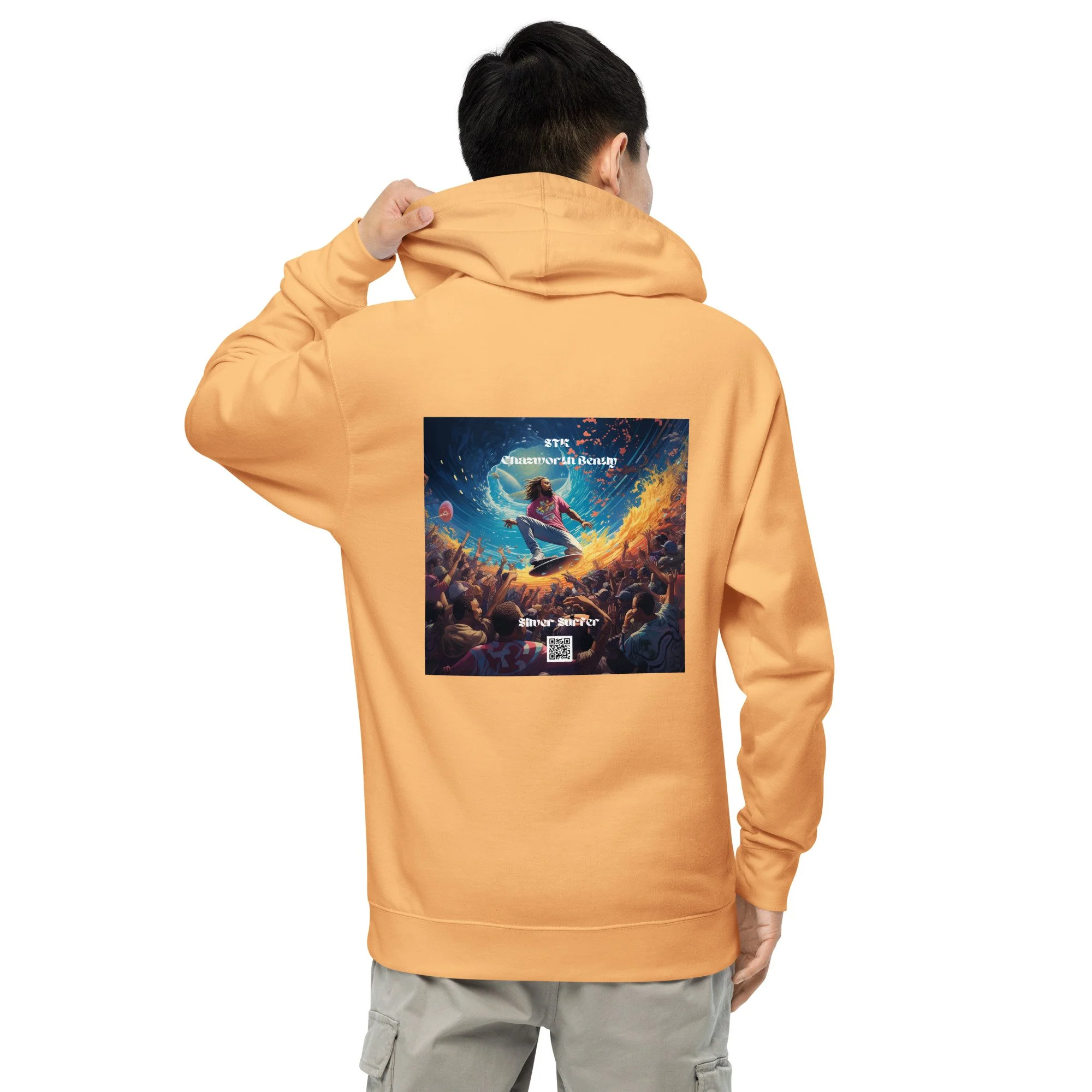 WaveWarmer Hoodie Chazworth Bently x STK Collab — Surfing Thru WaveWarmer Hoodie Chazworth Bently x STK Collab — Surfing Thru