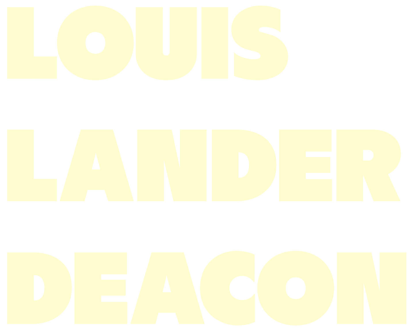 Louis Lander Deacon