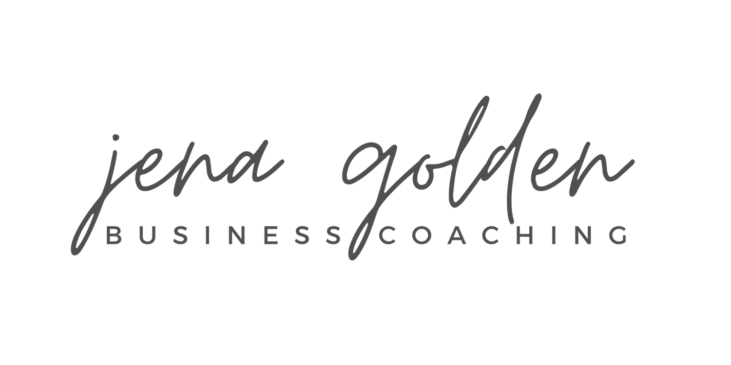 Jena Golden Coaching | Business &amp; Mindset Coach For Female Entrepreneurs