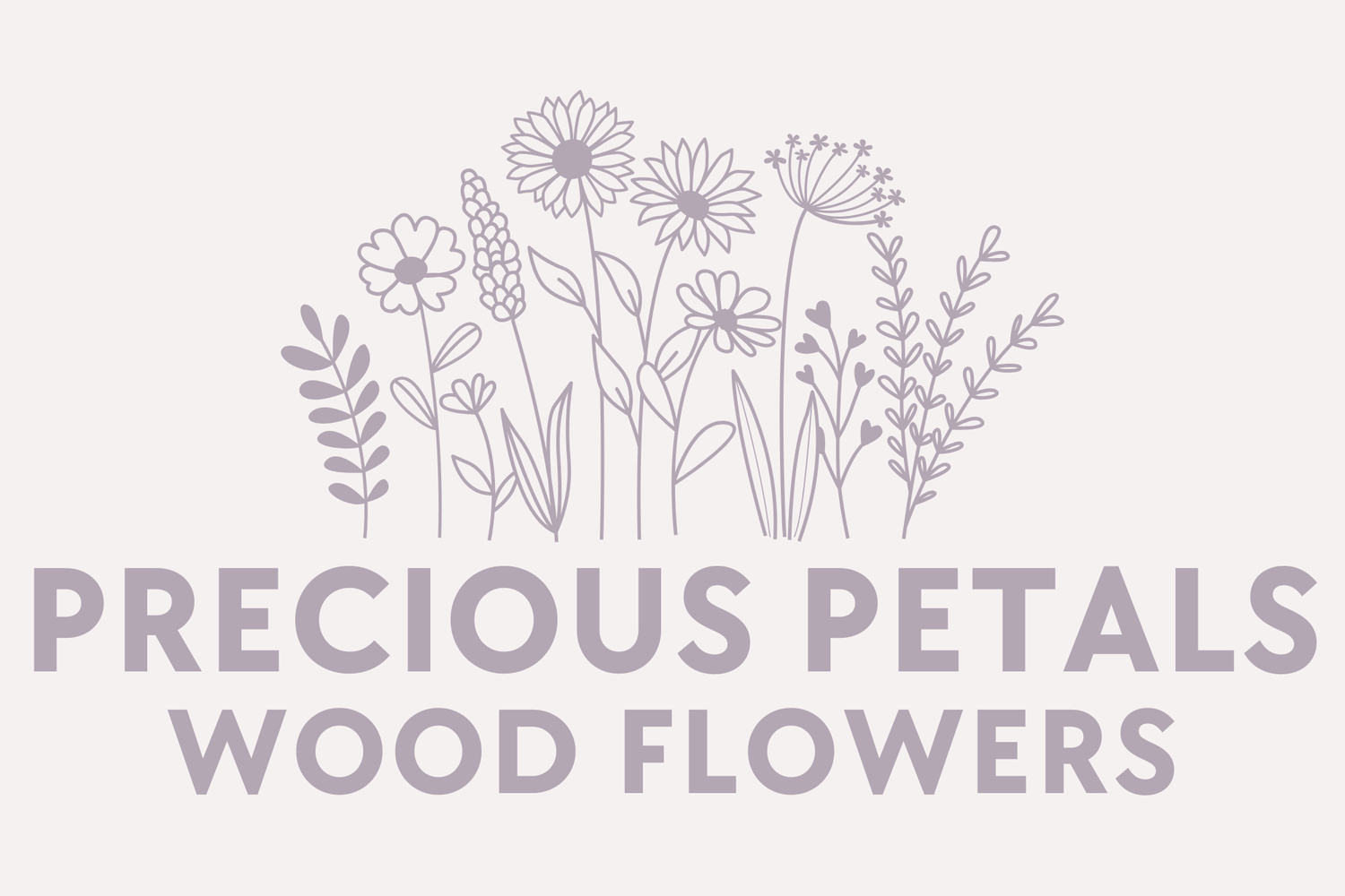 Precious Petals Wood Flowers