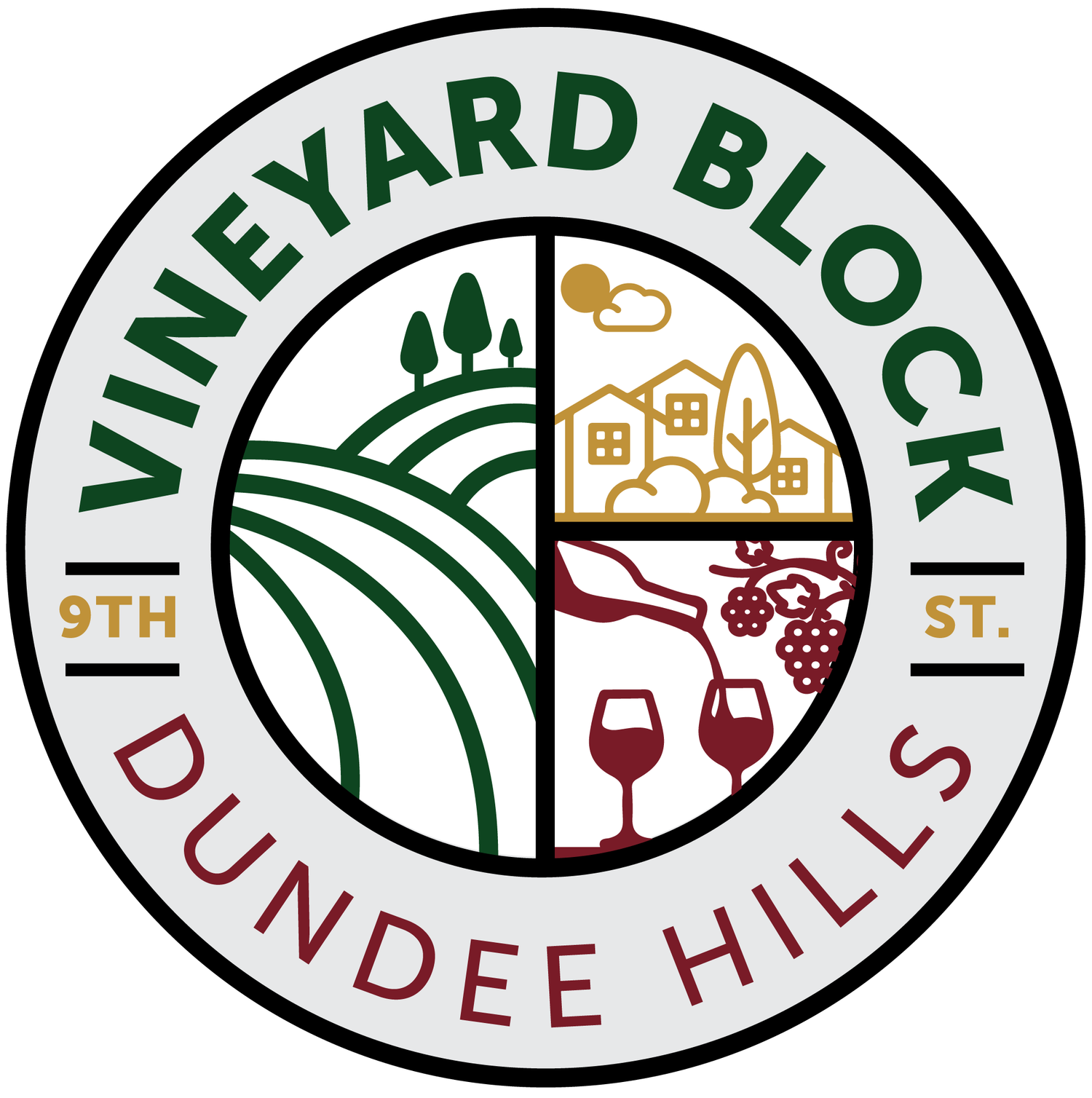 Vineyard Block | 9th Street Dundee Hills