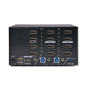 1.4 Display Port KVM Switch - Triple Monitor - Two Computer — Level1Techs  Store