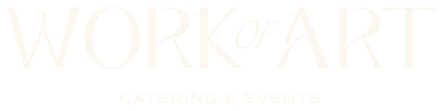 Work of Art Catering | Creative Culinary Experiences for Corporate Events, Weddings, and More in San Francisco