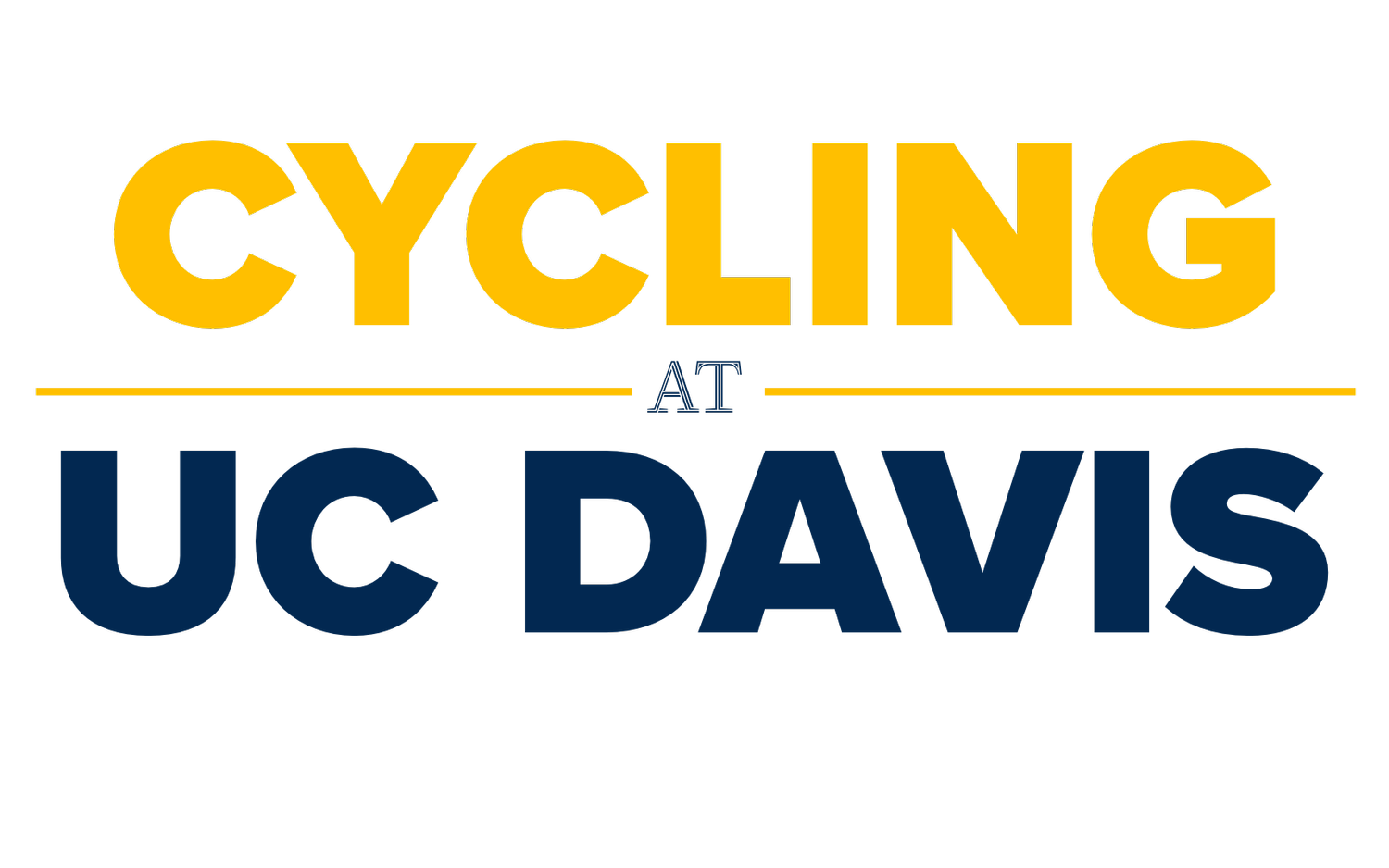 Cycling at UC Davis