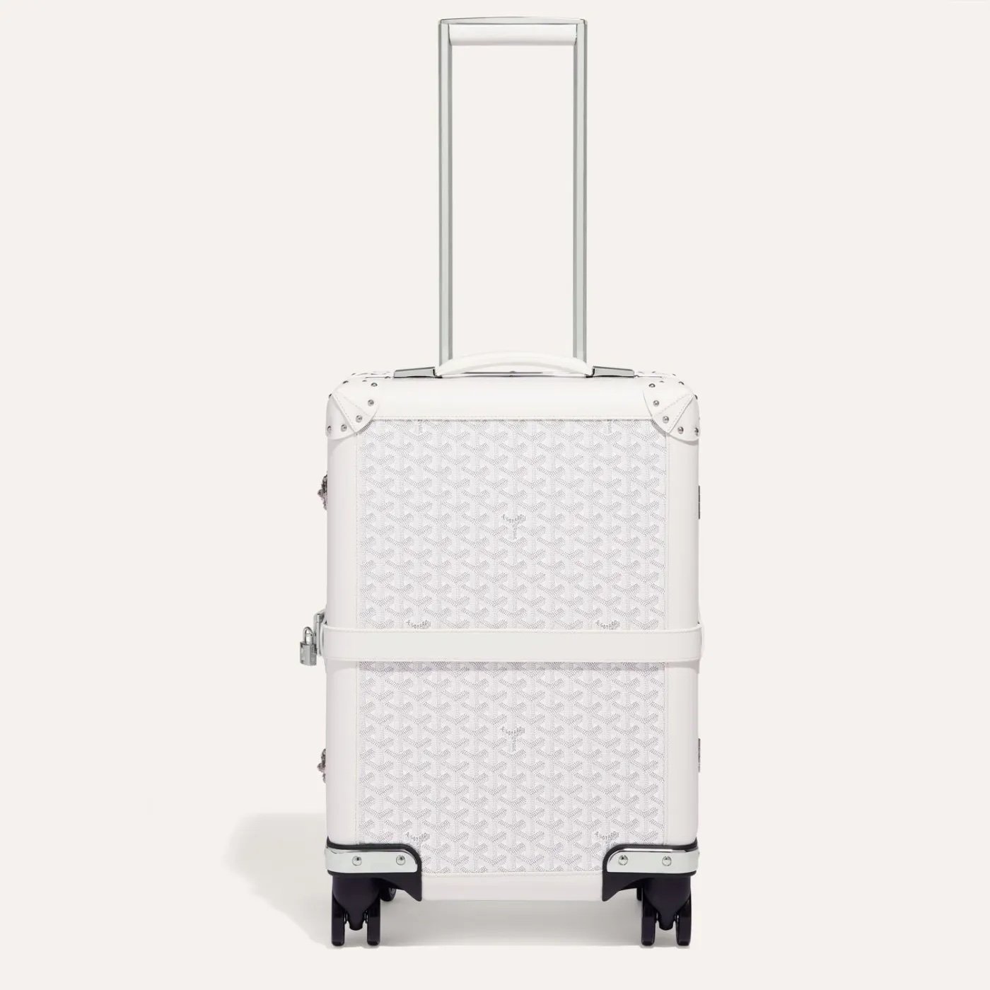 goyard travel suitcase