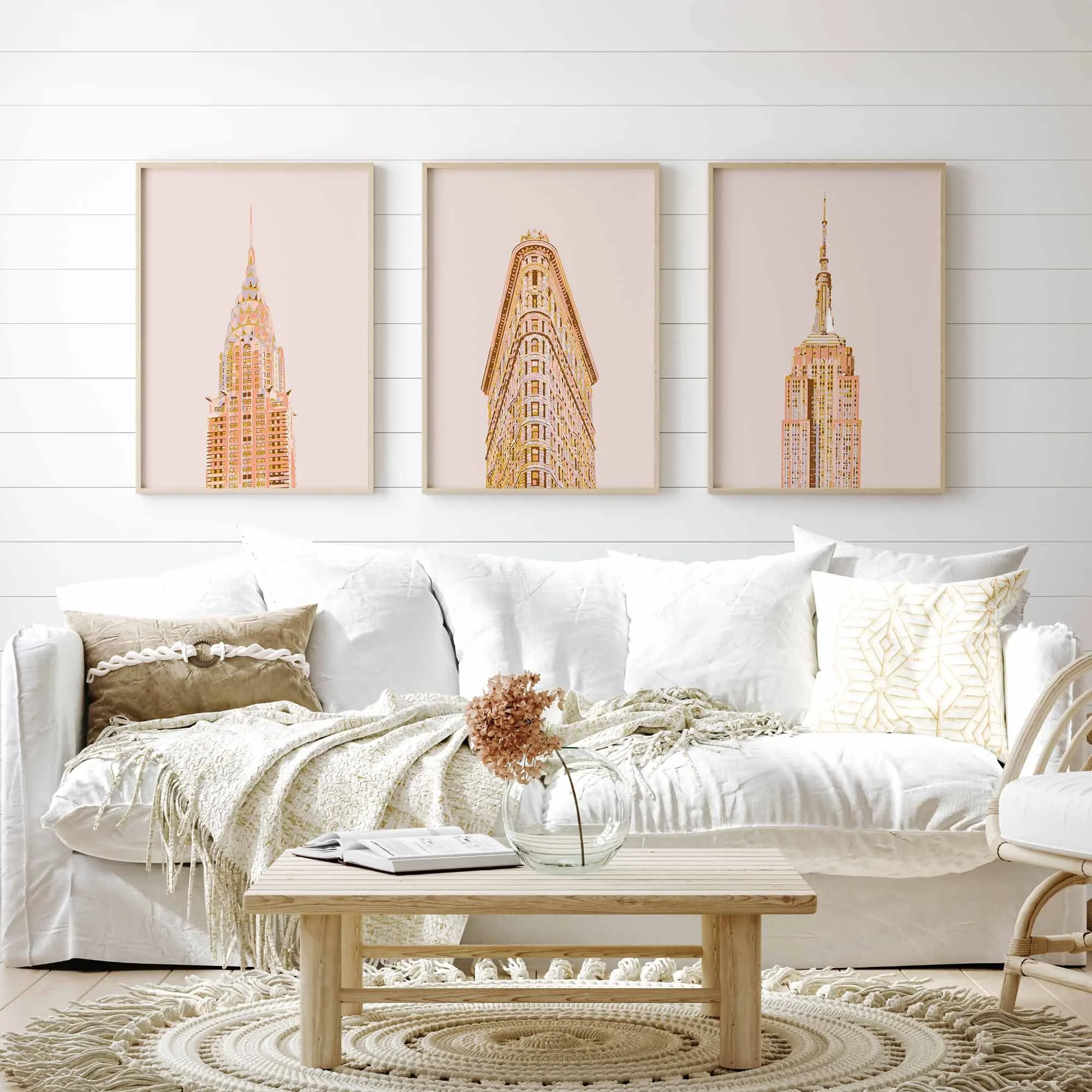 New York Wall Art, Set of 3 Art Prints — Newpencilbox Art
