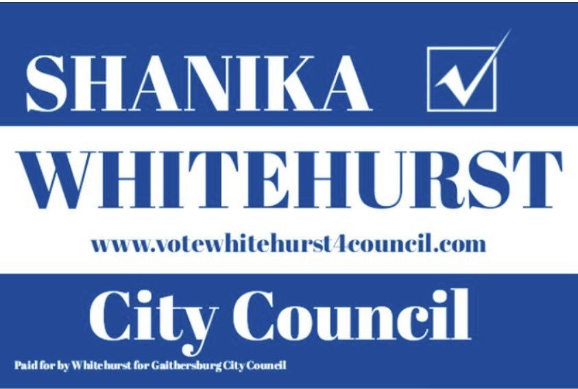 Vote Shanika Whitehurst for Gaithersburg City Council