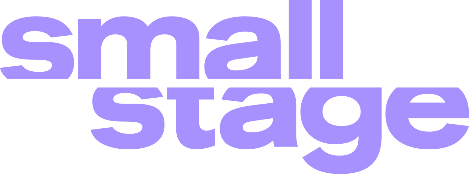 small stage