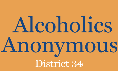 Alcoholics Anonymous District 34