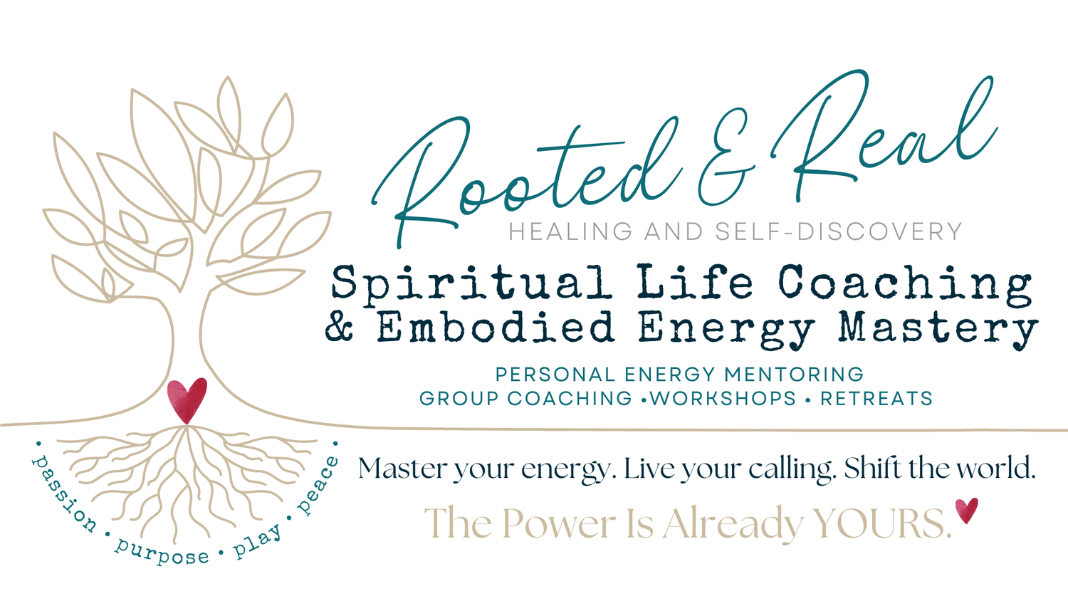 Rooted & Real Healing and Self-Discovery