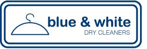 Blue &amp; White Dry Cleaners