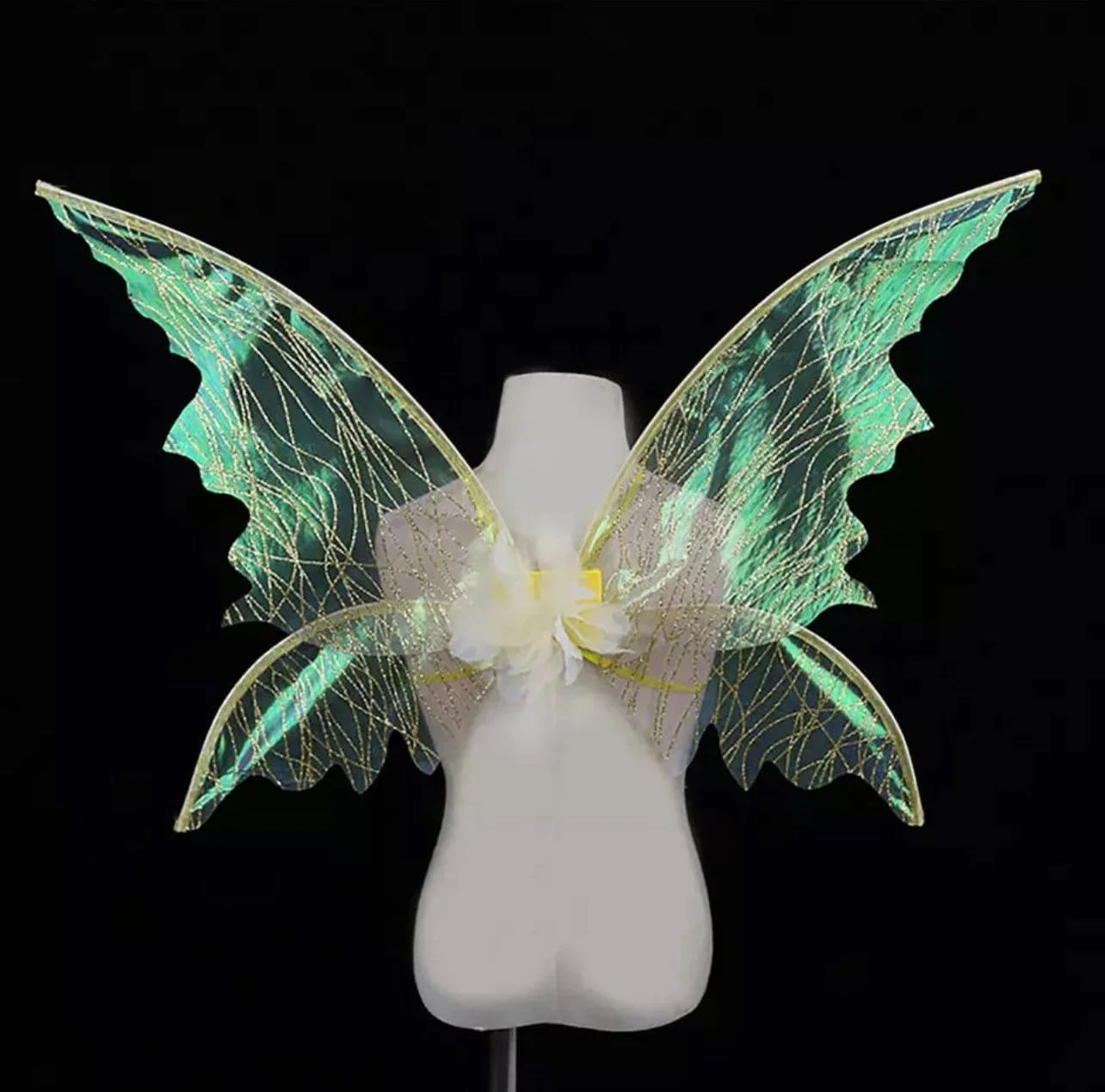 Glitter Rave holo fairy wings — RaveBaesCloset