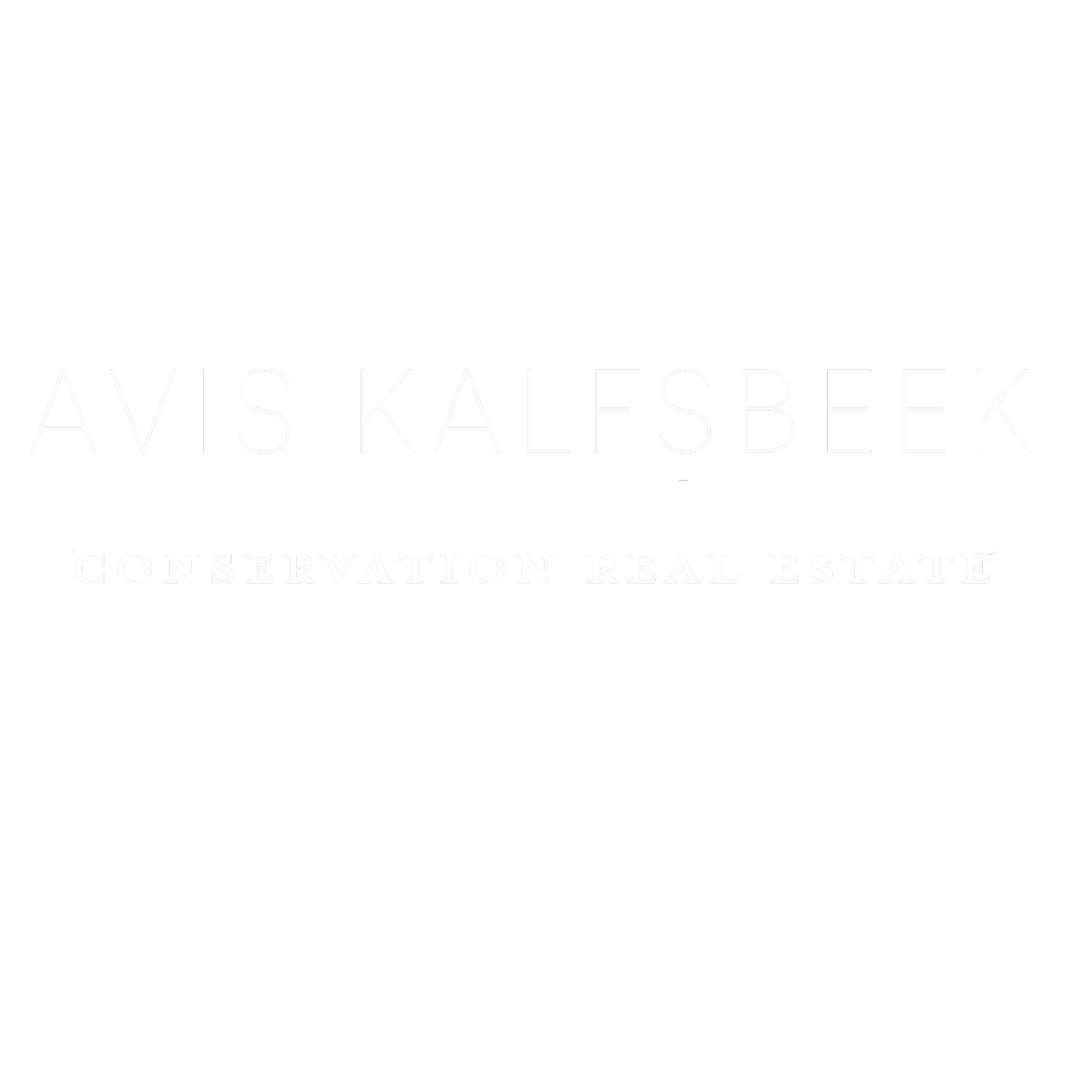 Avis Kalfsbeek Regenerative and Conservation Real Estate