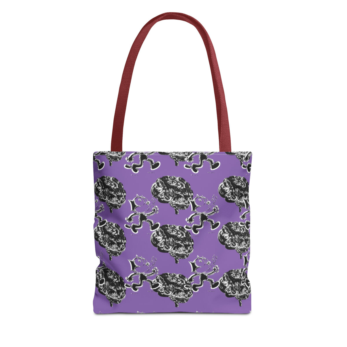 Purple Chrome Tote Bag — In My Mind Purple Chrome Tote Bag — In My Mind