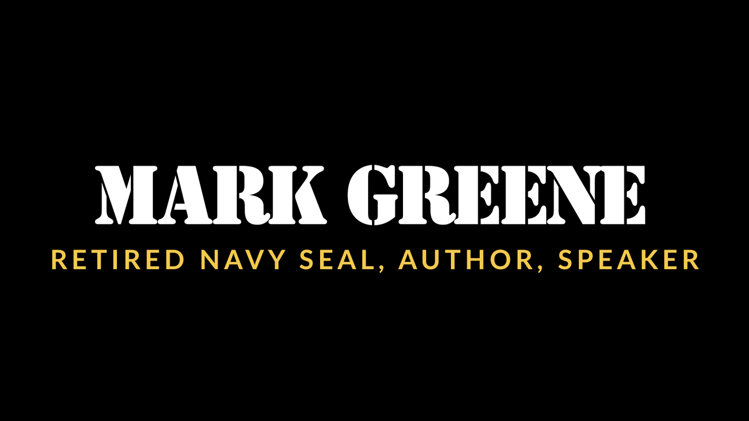 MARK GREENE