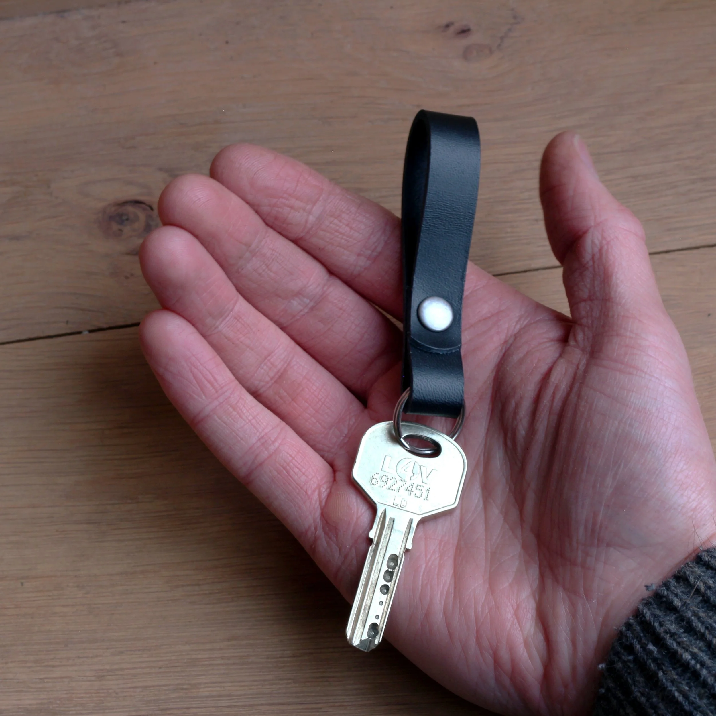 Key strap leather best sale