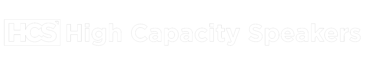 High Capacity Speakers