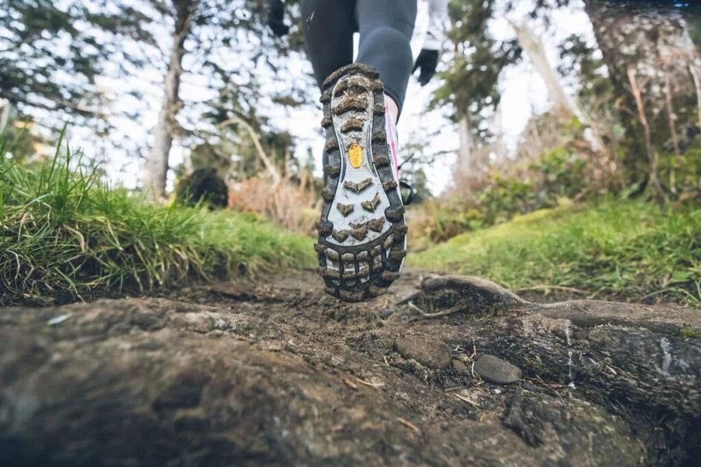 Trail Running 101 - The Basics. Example of a trail running shoe