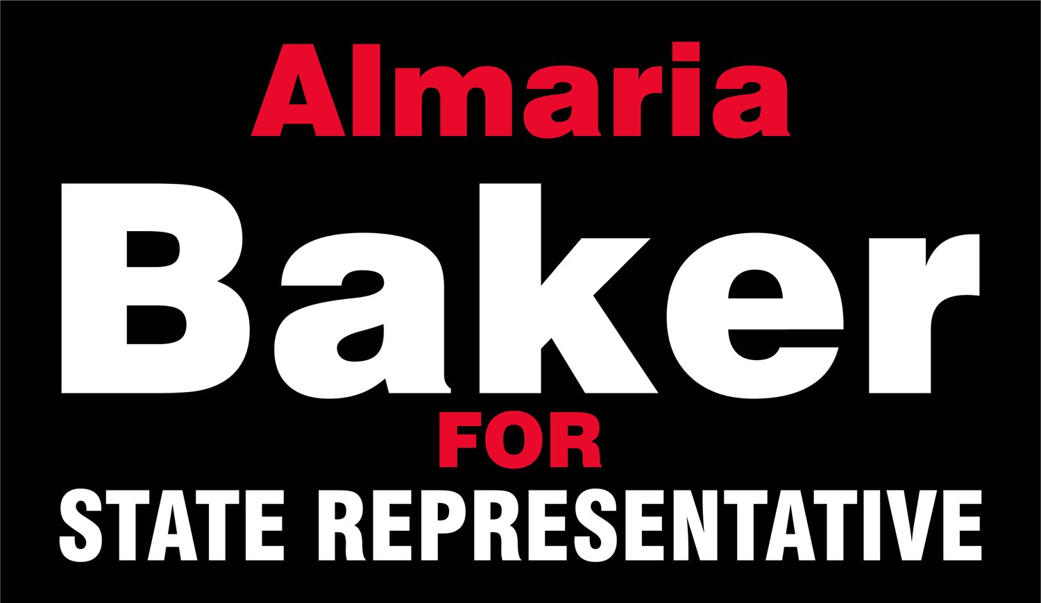 Almaria Baker for Kentucky State House of Representatives District 28