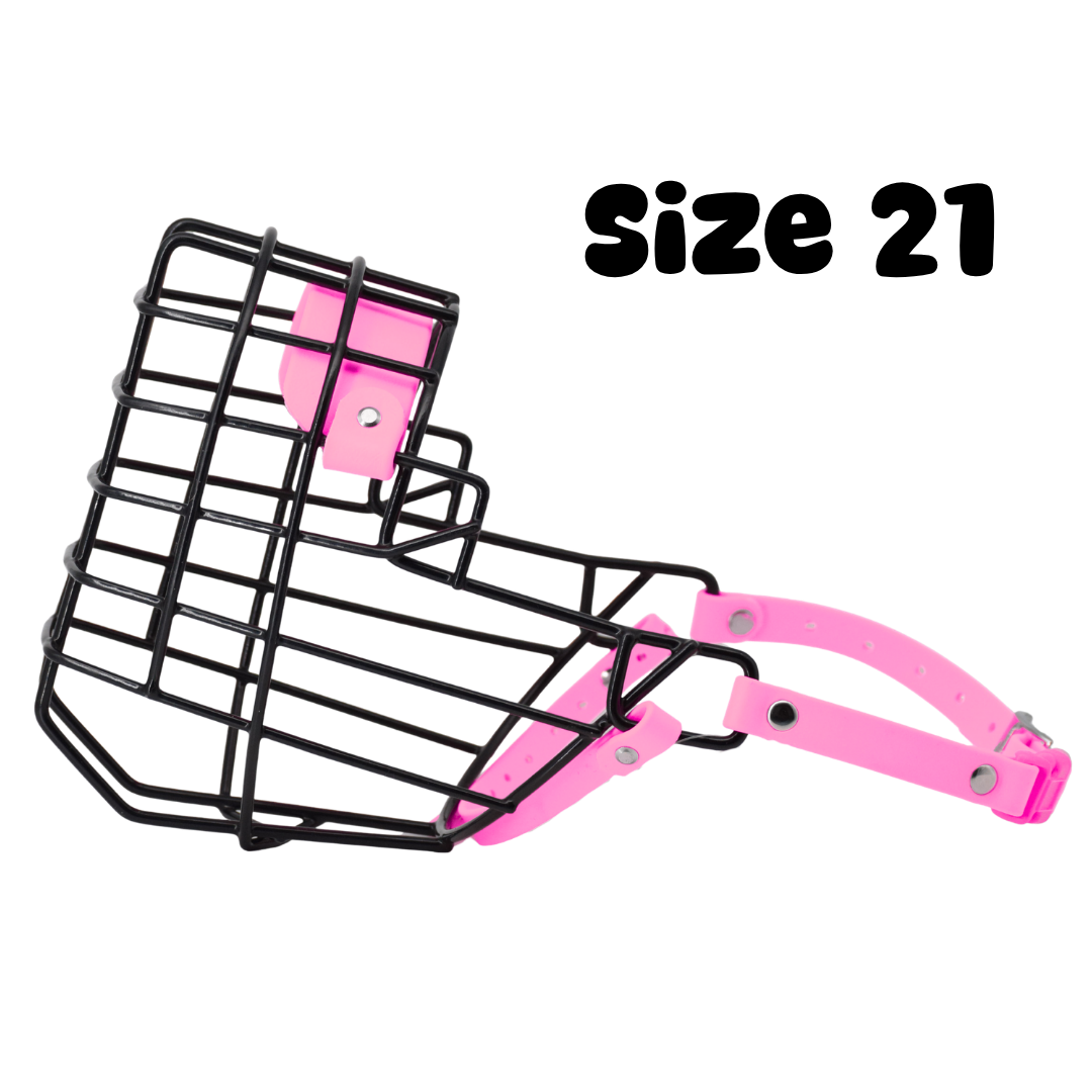 Size 21 Standard Muzzle — Big Snoof Dog Gear