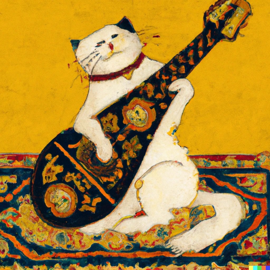 Persian Cat Vintage