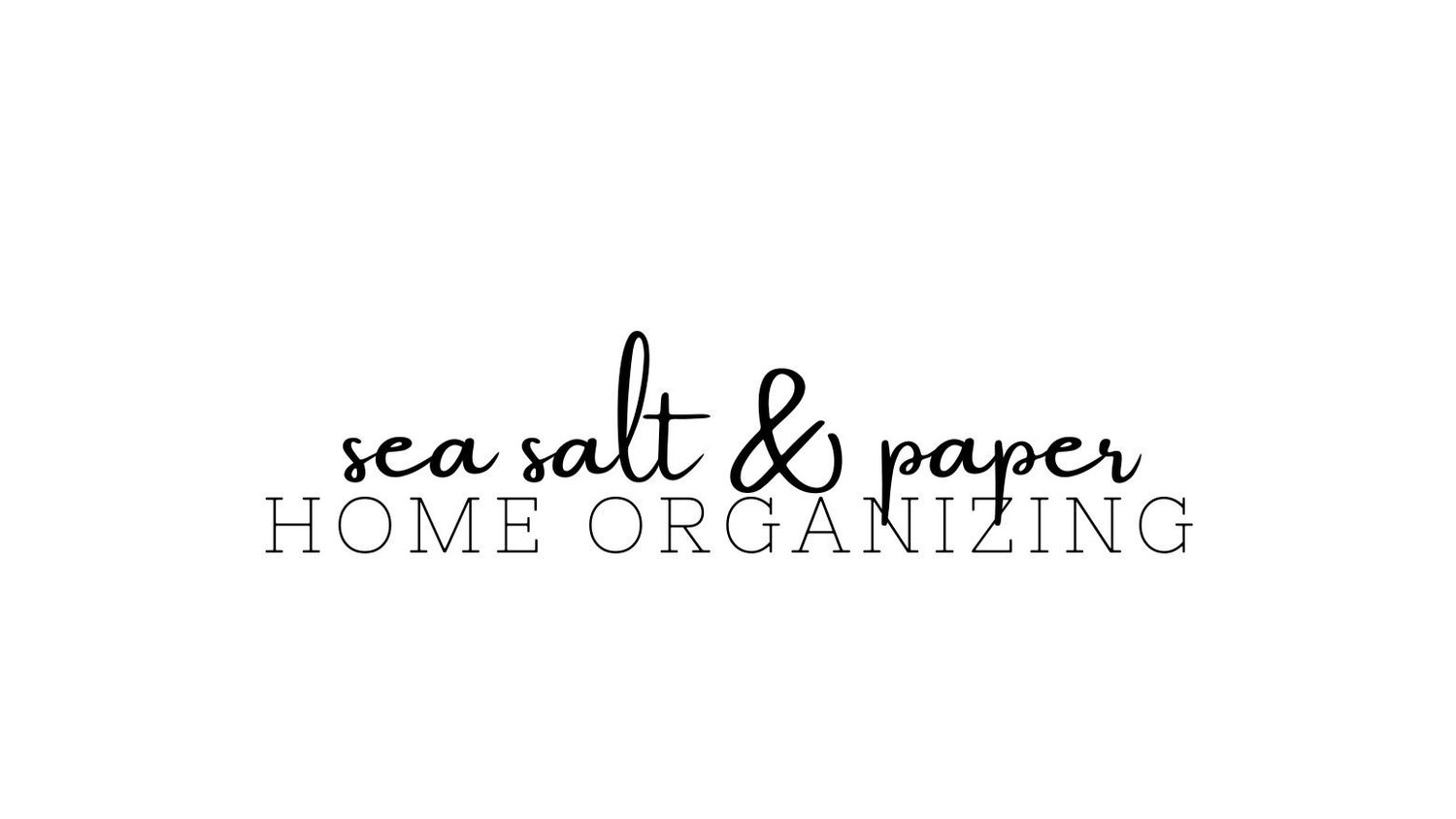 Sea Salt &amp; Paper