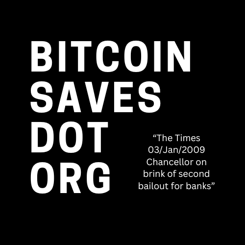 Bitcoin Saves