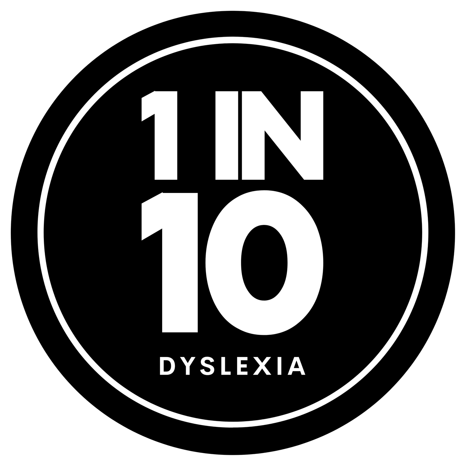 1 in 10 Dyslexia