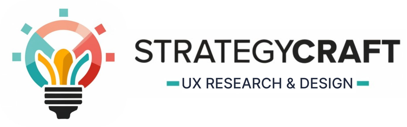 StrategyCraft: UX Research  &amp; Design