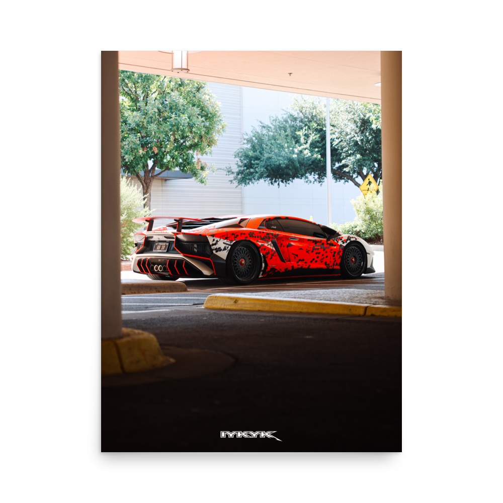 Aventador SV Poster 1 — IYKYK Garage