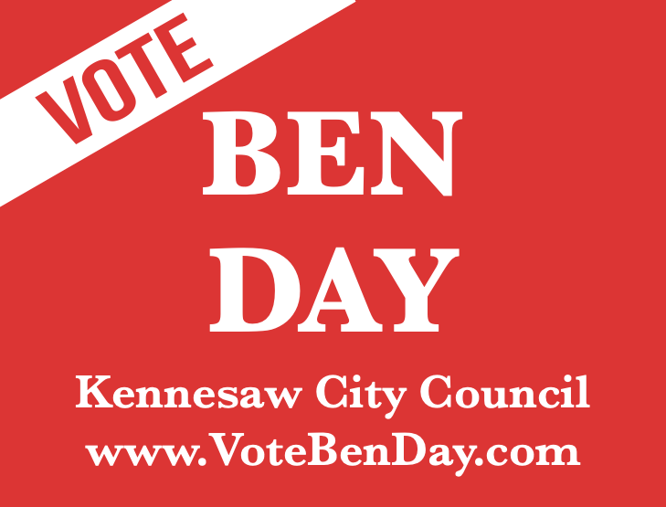 Ben Day  for Kennesaw City Council -Post 5