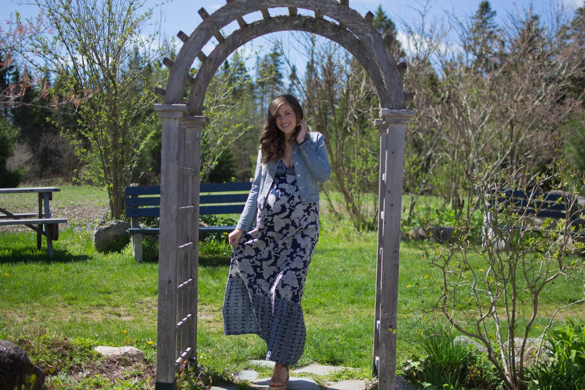 Wild Rosebuds: Seraphine Maternity Maxi Dress