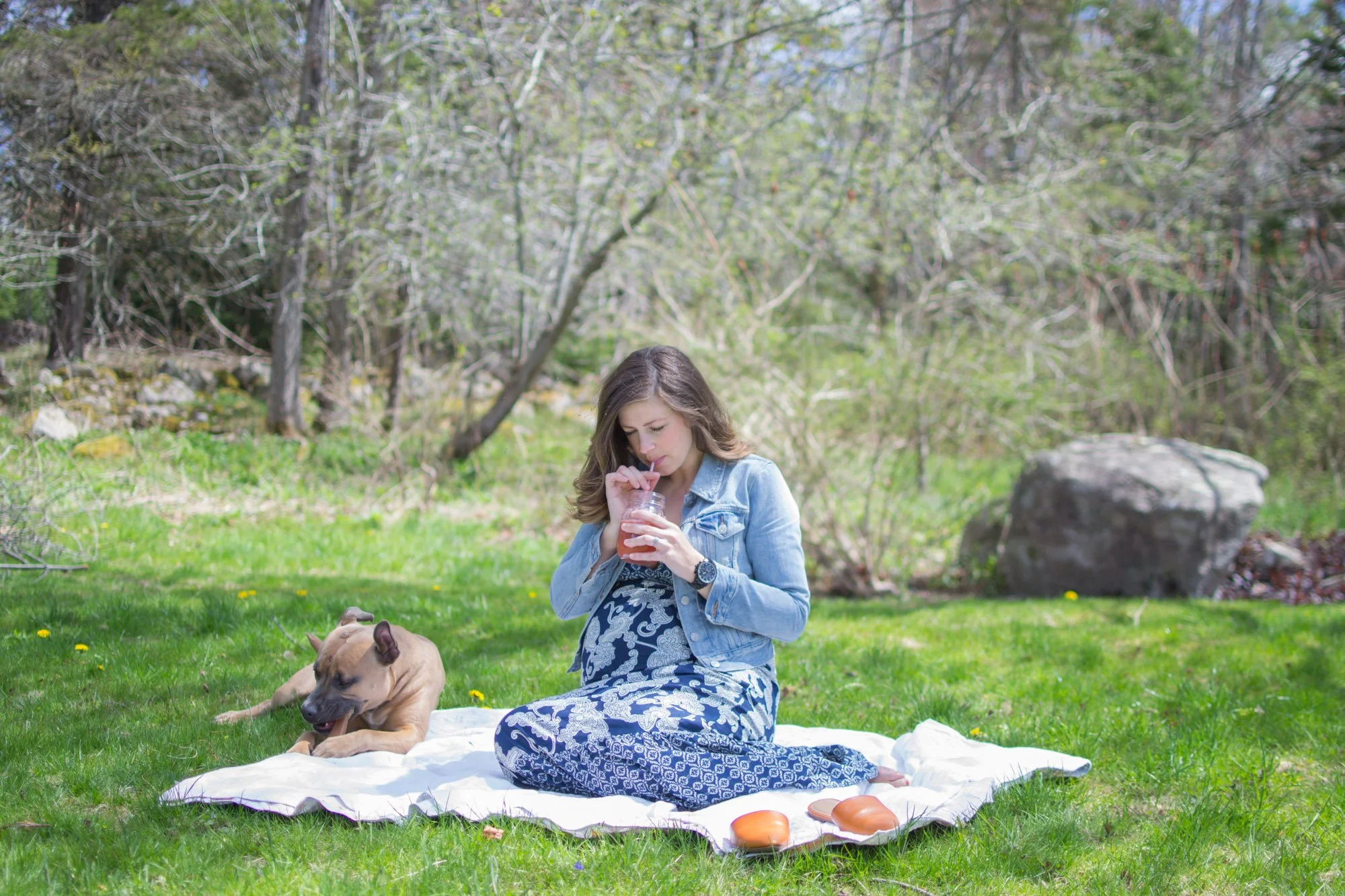 Wild Rosebuds: Seraphine Maternity Maxi Dress