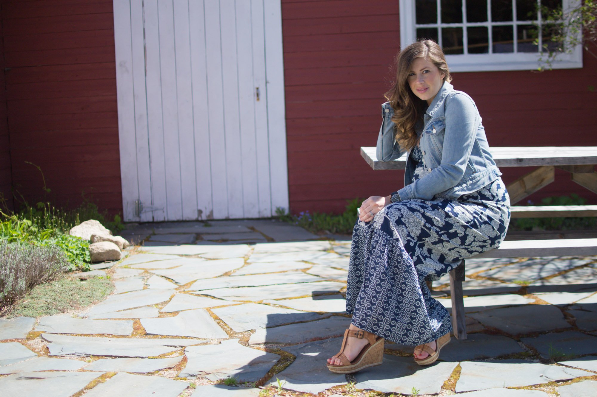 Wild Rosebuds: Seraphine Maternity Maxi Dress