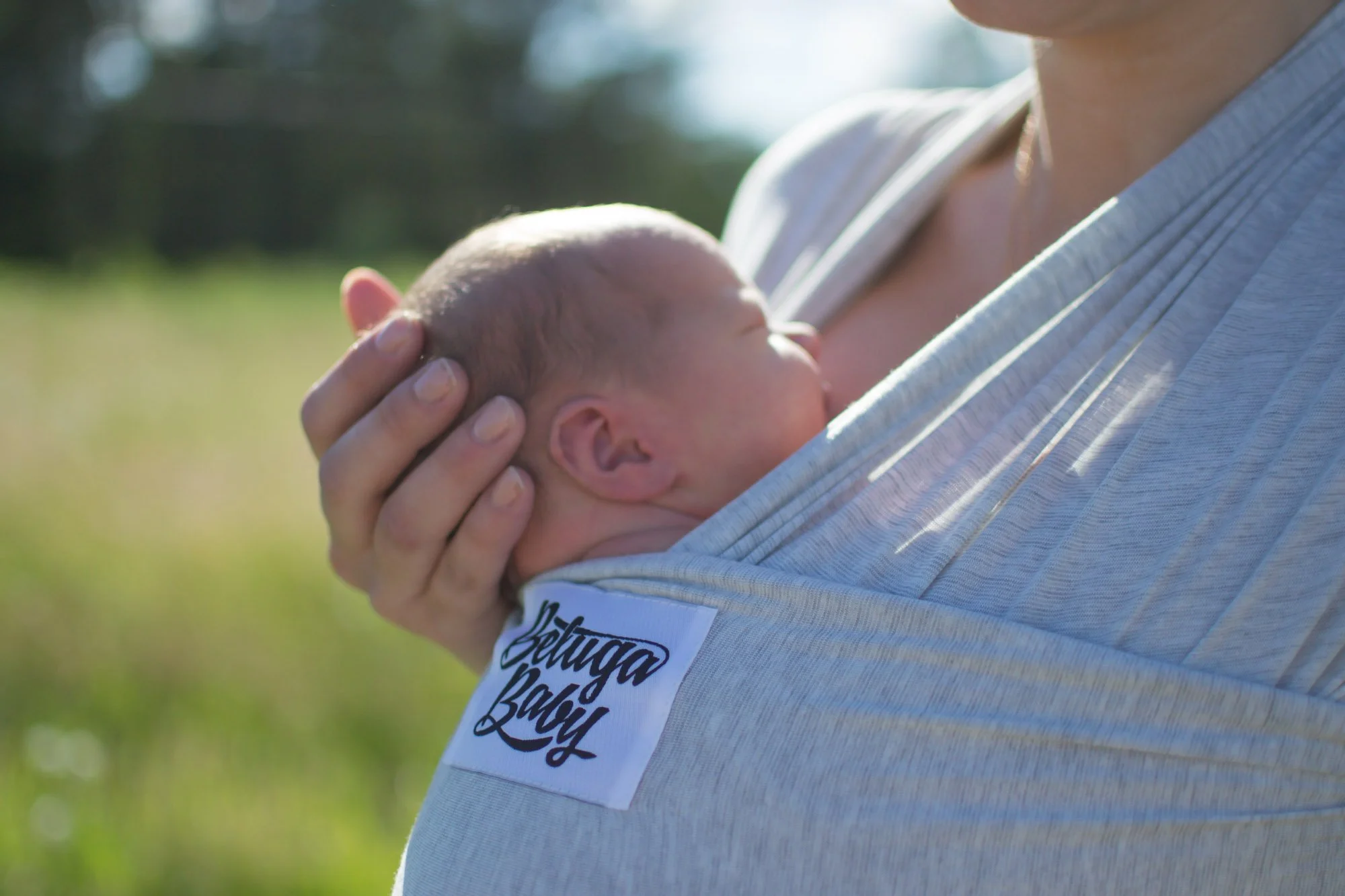 Wild Rosebuds on Babywearing with the Beluga Baby Wrap
