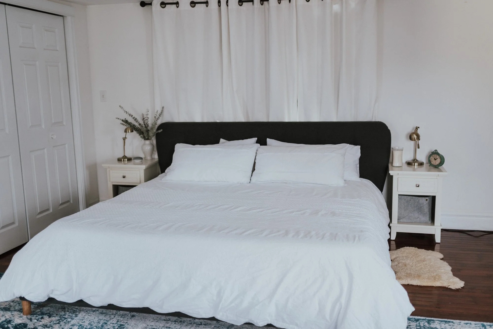 The Wild Decoelis | Master Bedroom Update | Baxton studio King size bed