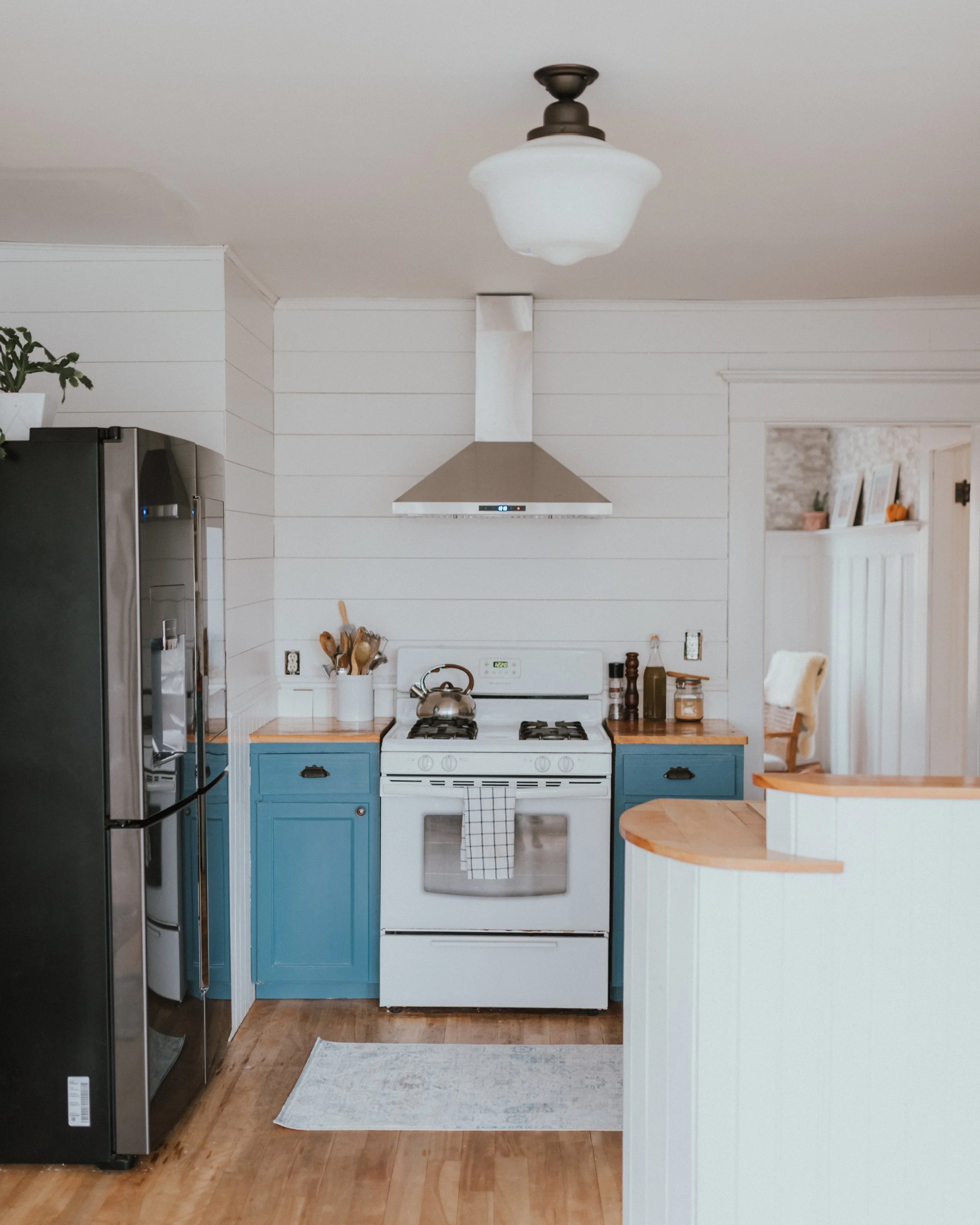 The Wild Decoelis | How We Transformed Our Kitchen For Under $1500 | after