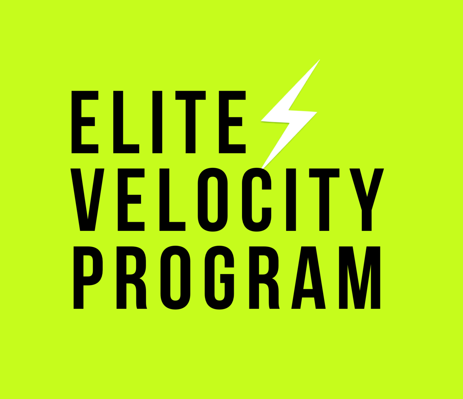 Elite Velocity Program!