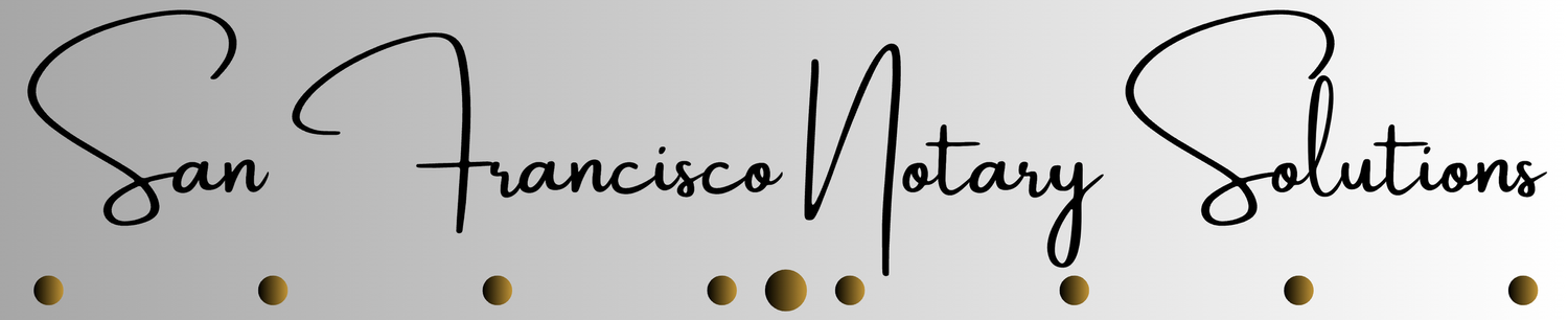 San Francisco Notary Solutions