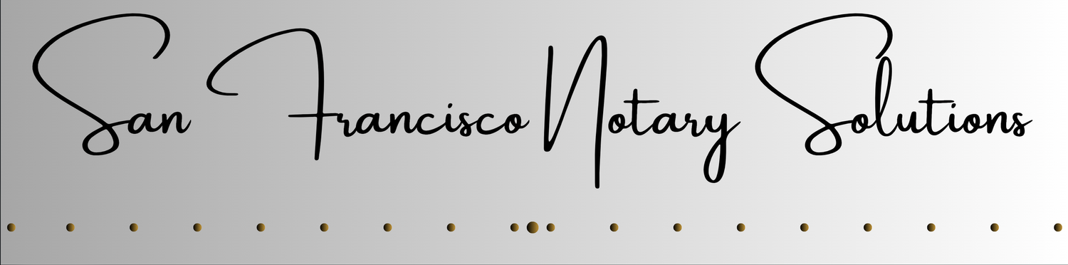 San Francisco Notary Solutions