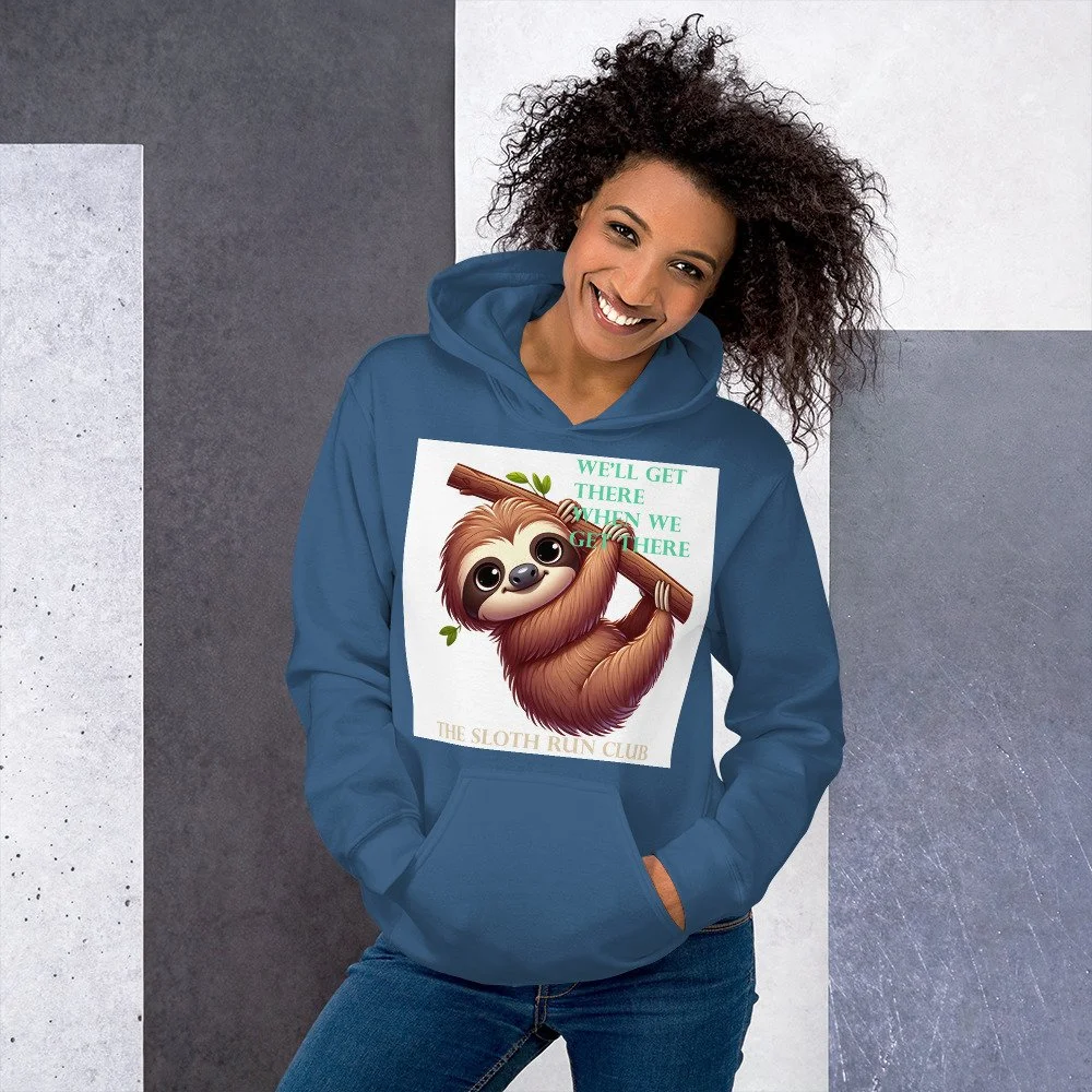 Cute sloth hoodie deals