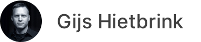 Portfolio - Gijs Hietbrink