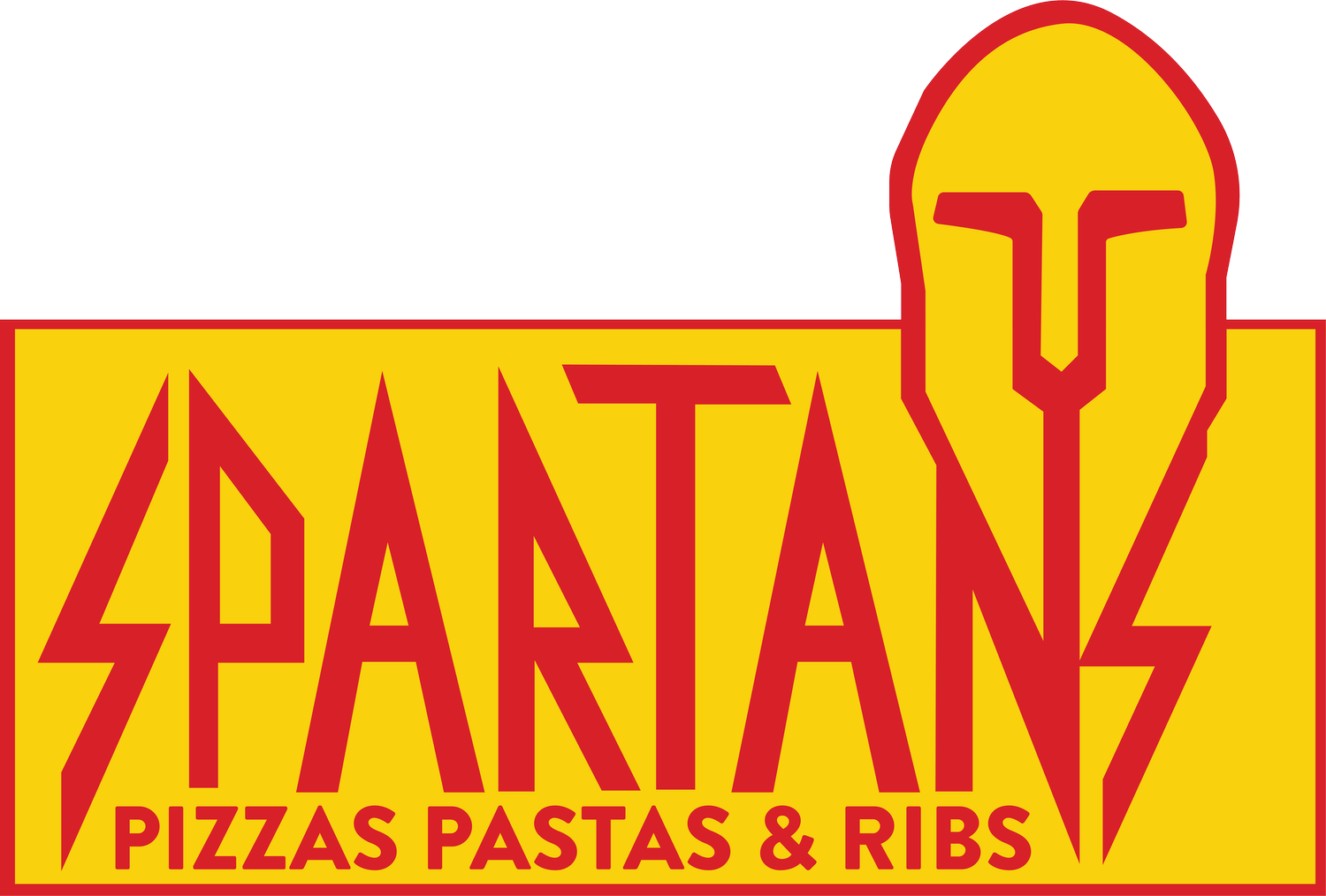 Spartans Pizzas, Pastas &amp; Ribs