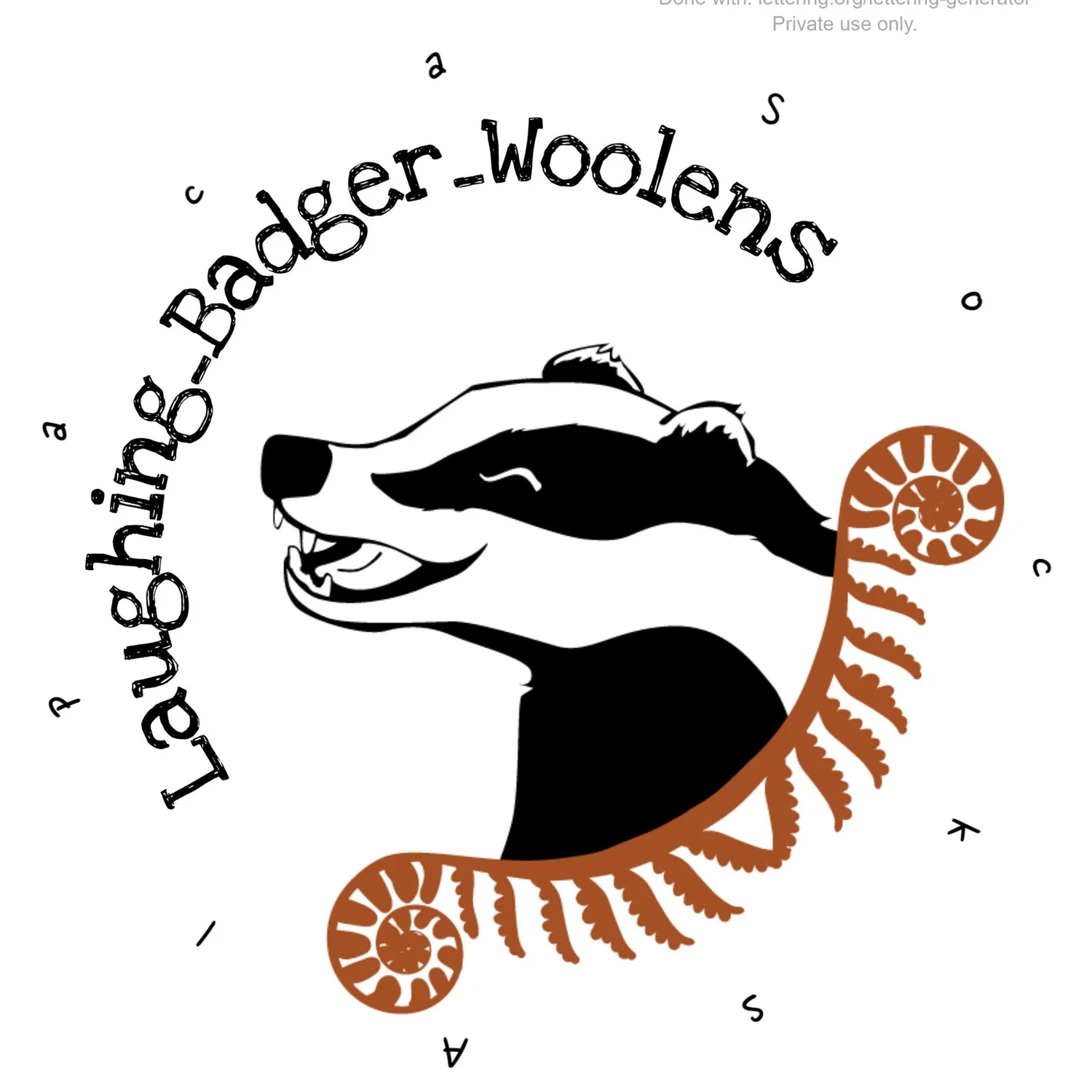 LaughingBadgerWoolens