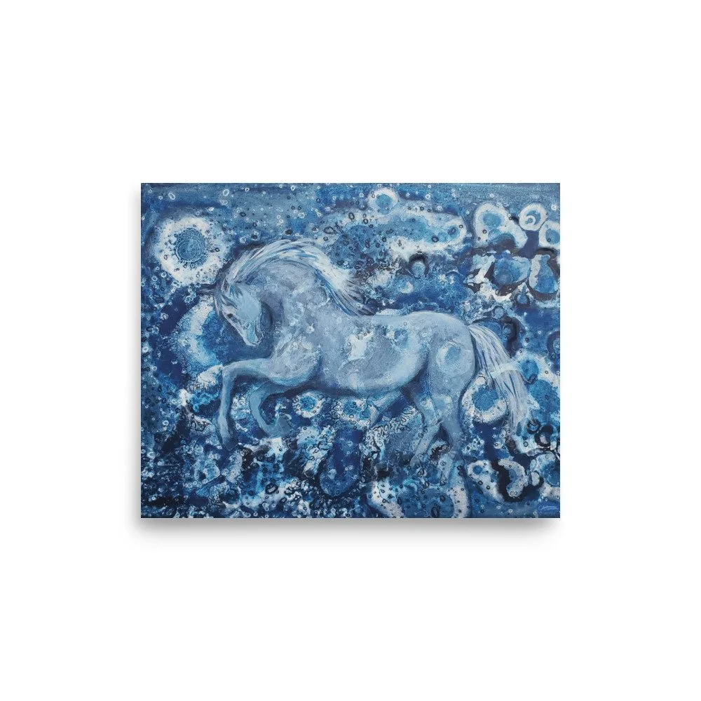 Cosmic Horse print on paper — Cheryl Ann Hunter