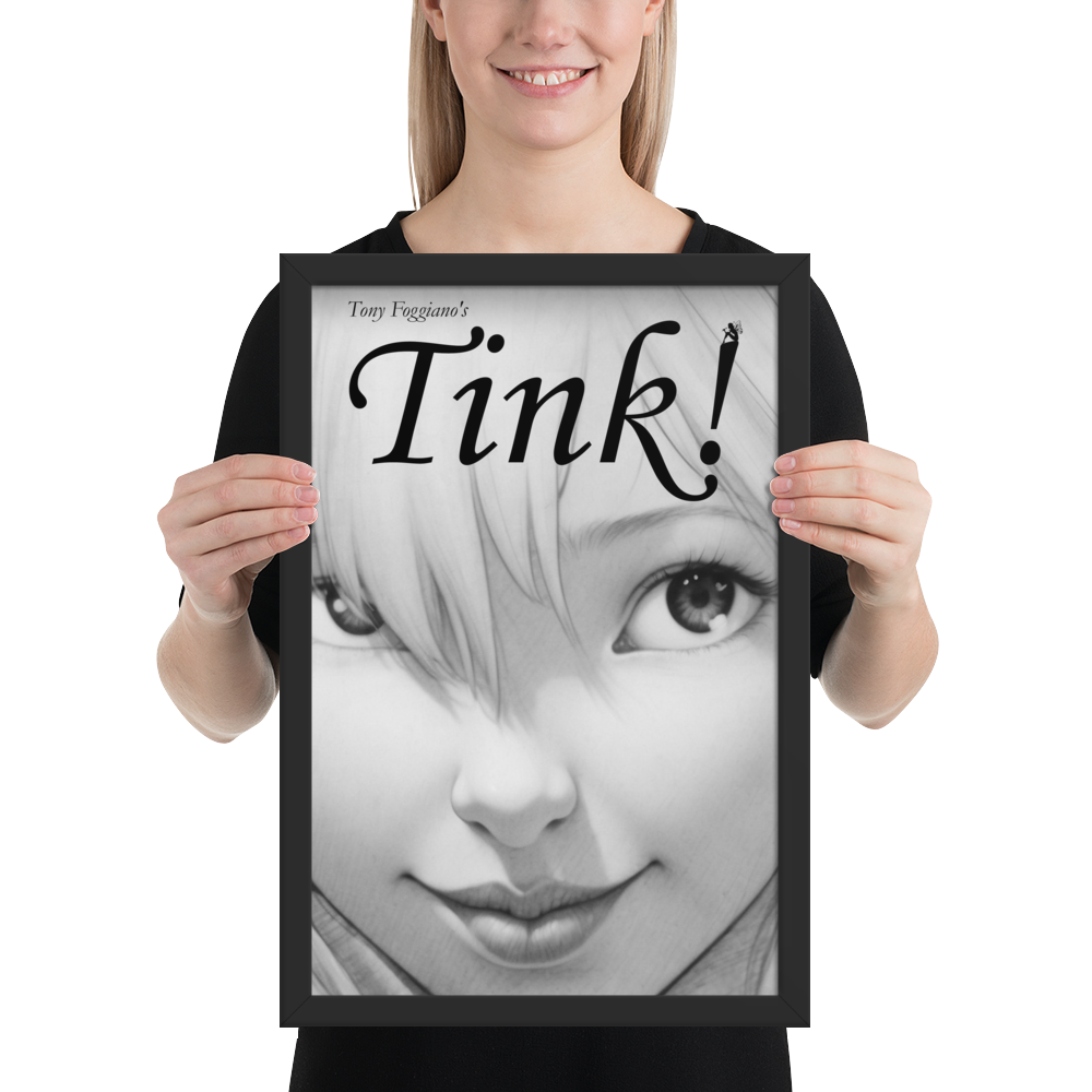 Tink! Framed Poster — Taiyotrope Shop