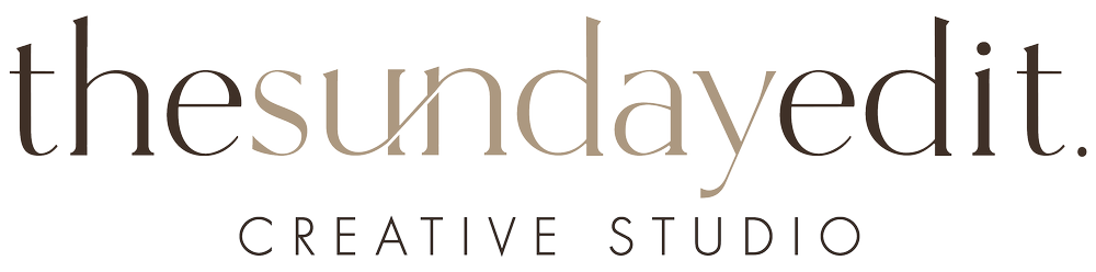 the sunday edit. | Product Photography