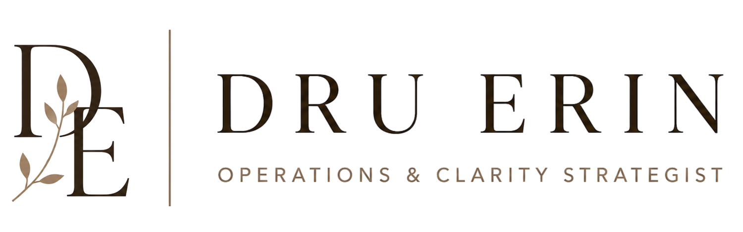Dru Erin | Operations & Clarity Consultant for Founders & Wellness Businesses