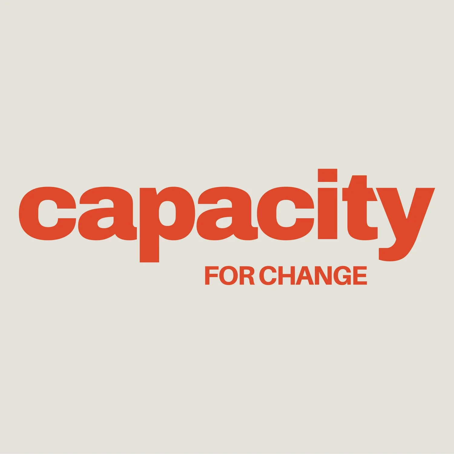 Capacity for Change